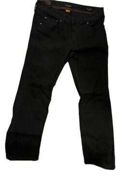 True Rebel 808 Slim Fit Black Jeans Mens 32x30